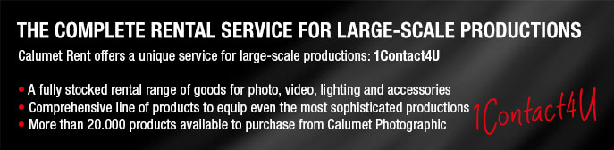 The Calumet Rental Service for large-scale productions